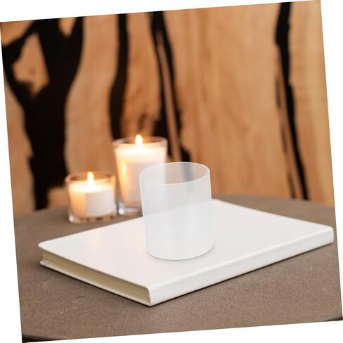 Cabilock 2pcs Glass Dome Candle Covers Household Decorative Candle Holders Unique in Saudi Arabia