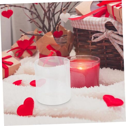 Cabilock 2pcs Glass Dome Candle Covers Household Decorative Candle Holders Unique in Saudi Arabia