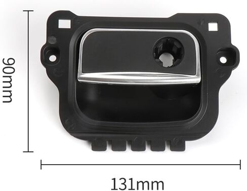 Car Glove Box Lock Latch Handle Toolbox Switch Cover Automobiles Interior Parts Accessories W222 S Class(Black) in Saudi Arabia