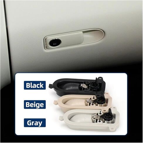 Car Glove Box Handle Cover Lid Lock Glove Boxes Cover Switch Fit for W253 C GLC Class C200 GLC260 2015-2021(Gray) in Saudi Arabia