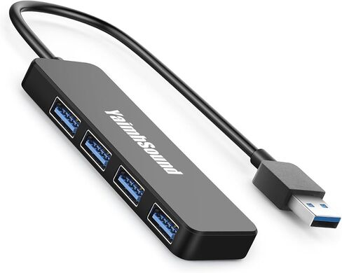 محور USB 3.0 بأربعة منافذ، مقسم USB T-Sound لأجهزة الكمبيوتر المحمول، محول لوحة مفاتيح وماوس Ps4 لأجهزة Dell وAsus وHP وMacBook Air وSurface Pro وAcer وXbox ومحرك أقراص فلاش وMobile HD ووحدة التحكم والطابعة والكاميرا... in Kuwait