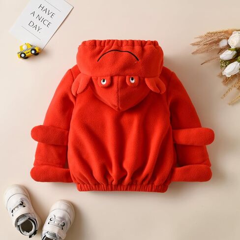 طفل صغير هالوين هالوين لطيف زي غامض دافئ رومبير خريف الشتاء مضحك Cosplay zip-up هدايا بذلة in Kuwait