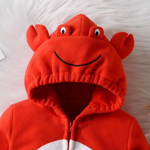 طفل صغير هالوين هالوين لطيف زي غامض دافئ رومبير خريف الشتاء مضحك Cosplay zip-up هدايا بذلة in Kuwait