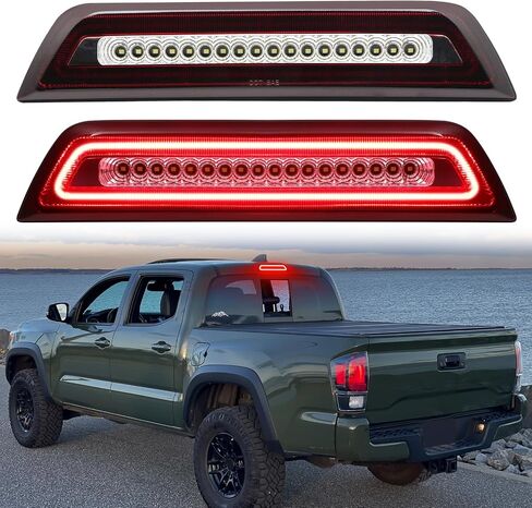 LED LED ثالث ضوء الفرامل متوافق مع 2016-2023 Tacoma High Mount 3rd فرامل البضائع الخفيفة in Kuwait