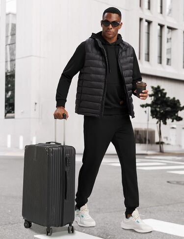 tbmpoy رجال هوديي التعرق 2 قطعة مجموعة من بلوفر sweatshirt kogger sweatpants الركض ملابس غير رسمية. in Saudi Arabia