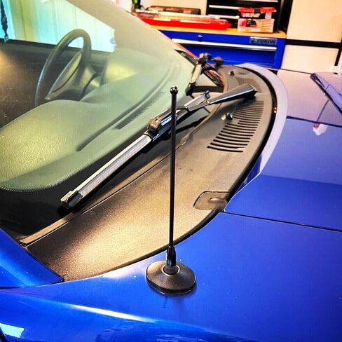 هوائي KSaAuto لفورد F150 2009-2024، فورد F150 هوائي قصير، 7 بوصة قصير فورد F-150 F 150 استبدال هوائي سيارة الشاحنة، ملحقات Ford F150 لاستقبال FM AM in Kuwait