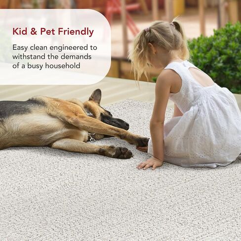 nuLOOM 2' x 8' Solid Hand Braided Indoor/Outdoor Area Rug, Pet-Friendly, High Traffic, Weather Resistant, for Patio, Balcony, Bedroom, Living, Dining Room, Wynn Ivory in Saudi Arabia