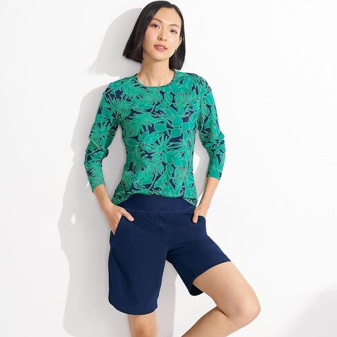 Lands' End Womens Comfort Waist 9in Swim Short Panty New Deep Sea Navy Plus 16w in Saudi Arabia