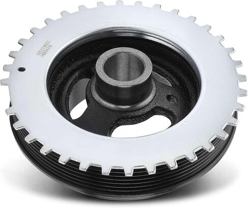A-Premium Engine Harmonic Ballecer Pulley متوافق مع Ford Escape 09-12 ، Fusion 10-12 & Lincoln MKZ 11-12 & Mazda Tribute 09-11 & Mercury Mariner 09-11 ، DOHC 2.5L in Saudi Arabia