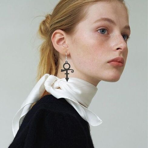 Punk Stylish Personalized Cartoon Music Note Earrings for Women Girls Symbols Rock Band Symbol Earrings Music Lover Gothic Jewelry Unique Fashion Music Symbols Rock Band Symbol Earrings in Saudi Arabia