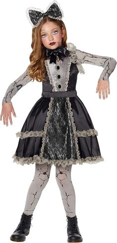 Spirit Halloween Kids The Signature Collection Broken Doll Costume in Saudi Arabia