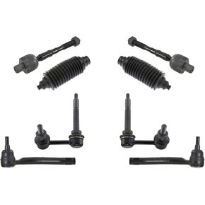 لـ Infiniti for G35 2007-2008 لـ G37 2009-2010 4 DOOR REAL DRIVE RODS Inner TIE SWAY BAR LK 8PC الأمامي اليسرى اليمنى FK750193 166585 EV800607 FEV800607 DAD8E21JK60A FK750194 in Kuwait
