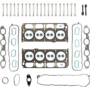 حشية رأس الأسطوانة الكاملة مجموعة مع براغي الرأس تناسب GMC Sierra 1500/1500 Limited Yukon/Yukon XL CHEVROLET SILVERADAD SUBSURDAD TAHOE 5.3L 2014-2021 HS26744PT HS54996 12657968 in Kuwait