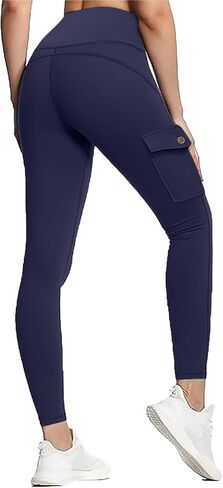 Flamingals High Waisted Scrunch Butt Lifting Hiking Leggings for Women - Buttery Soft Tummy Control Workout Yoga Pants in Saudi Arabia