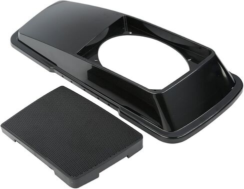 XMT-MOTO Hard Saddlebag Lids w/6 x 9 inch speaker grilles For 1993-2013 Harley Davidson Touring Road Glide FLTRX Electra Glide FLHT Road King FLHR Street Glide FLHX models,Unpainted Black in Saudi Arabia