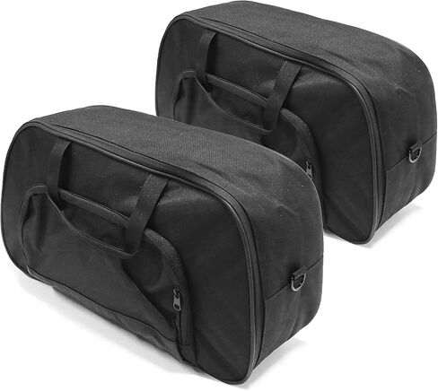 MZS Motorcycle Saddle Bag Liner, Trunk liner Bag Travel Luggage Saddlebag Set Black Compatible with Goldwing GL1800 2018-2024 in Saudi Arabia