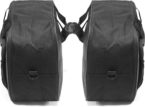 MZS Motorcycle Saddle Bag Liner, Trunk liner Bag Travel Luggage Saddlebag Set Black Compatible with Goldwing GL1800 2018-2024 in Saudi Arabia