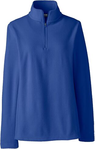 Lands 'End Women's Thermacheck 100 Fleece Quarter Zip Coat Top Top in Saudi Arabia