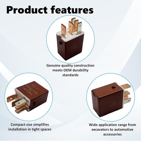 Multi-Purpose Mini ISO Automotive Power Relay 156700-1700 20A 12VDC 5Pins Compatible with 56700-1700 90084-98032 in Kuwait