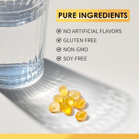 مكملات فيتامين D3 K2 مع فيتامين D3 5000 وحدة دولية ، 200 ميكروغرام فيتامين K2 MK-7 وزيت جوز الهند الطبيعي ، صيغة نباتية 2-1 للعظام ، الأسنان ، العضلات والدعم الصحي المناعي ، 120 كبسولات ناعمة in Kuwait