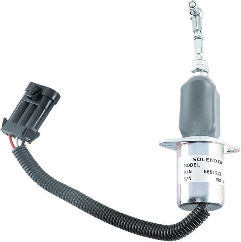 6681513 Fuel Shut Off Solenoid with Kit 6681512 6667992 6667993 for Skid Steer S185 Excavator 325 12VDC in Saudi Arabia