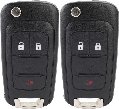 2 Pack 3 buttons Remote Control Car Key Fob 2010 Fit for Buick Allure 2.4L,2010 Fit for Buick Allure 3.0L OHT01060512 in Saudi Arabia