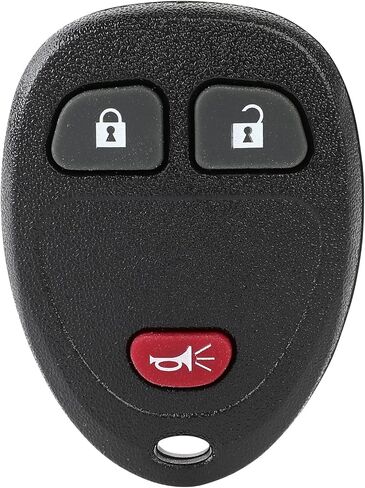 1 Pack 3 buttons Remote Control Car Key Fob 2005-2006 Fit for Buick Terraza 3.5L,2006-2007 Fit for Buick Terraza 3.9L KOBGT04A 15100811 in Saudi Arabia