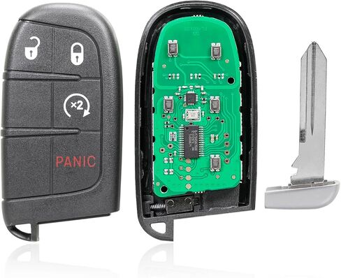 1 Pack 4 buttons Remote Control Car Key Fob 2014-2018 Fit for Dodge Durango 3.6L,2014-2018 Fit for Dodge Durango 5.7L M3N40821302 in Saudi Arabia