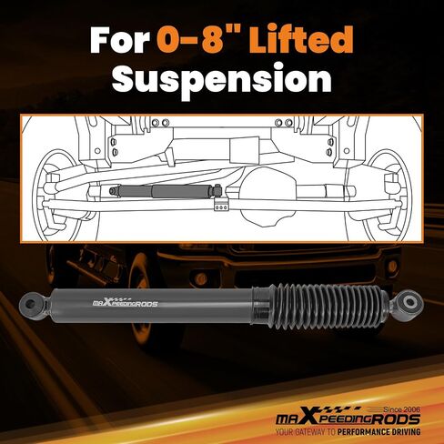 maXpeedingrods Steering Stabilizer For Ford F250 F350 Super Duty 4x4 2008-2016, G1 Version in Saudi Arabia