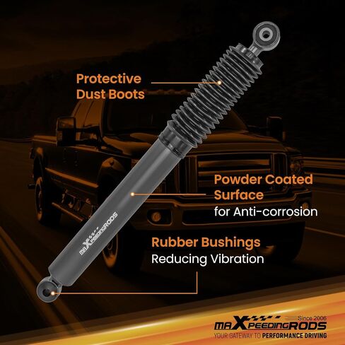 maXpeedingrods Steering Stabilizer For Ford F250 F350 Super Duty 4x4 2008-2016, G1 Version in Saudi Arabia