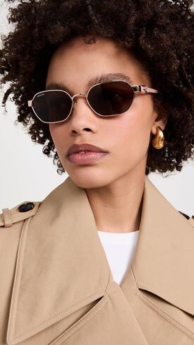 Gucci للسيدات المصغر الذي يدير النظارات الشمسية in Saudi Arabia