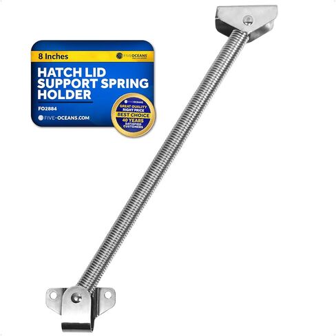 Five Oceans 10-Inch 316 Stainless Steel Hatch Lid Support Spring Holder - FO3805 in Saudi Arabia