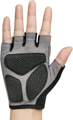 LED Cycling Gloves with Swivel Signal Warning, Half Finger with Steering Light Gloves, Non-Slip, Half Finger Gloves, Skid Proof Breathable Unisex,A,M in Saudi Arabia