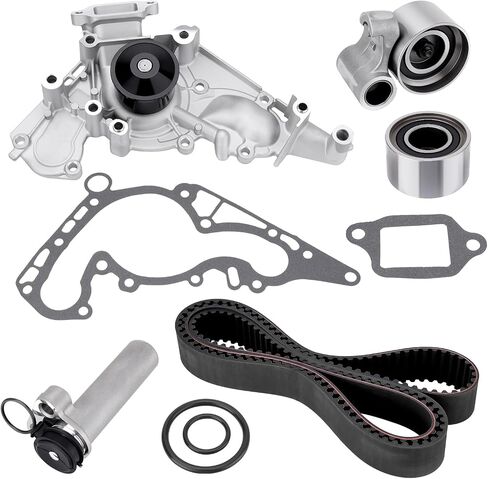 Timing Belt Kit with Water Pump Compatible with Lexus GS400, GS430, GX470, LS400, LS430, LX470, SC400, SC430 Toyota 4Runner, Land Cruiser, Sequoia, Tundra, Replaces# TKT021 TCKWP298 in Saudi Arabia