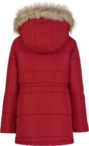 Tommy Hilfiger girls Long Length Heavyweight Puffer Jacket With Polar Fleece Lining in Saudi Arabia