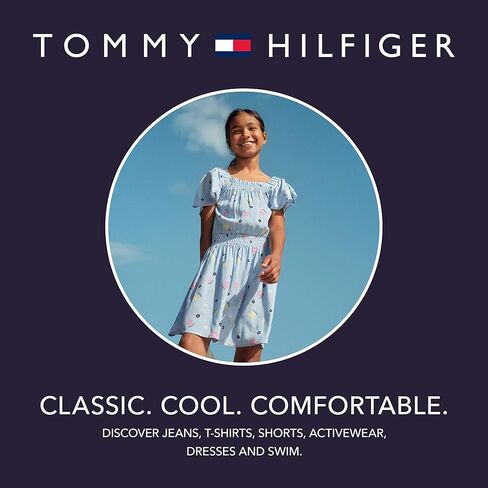 Tommy Hilfiger girls Long Length Heavyweight Puffer Jacket With Polar Fleece Lining in Saudi Arabia