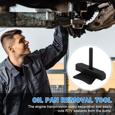 Kakalote Transmissions Oil Pan Separator Tool, Automotive Gasket Scraper for Most Vehicles(Black) in Saudi Arabia