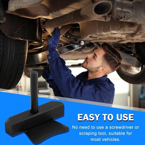 Kakalote Transmissions Oil Pan Separator Tool, Automotive Gasket Scraper for Most Vehicles(Black) in Saudi Arabia