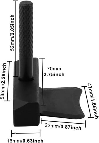 Kakalote Transmissions Oil Pan Separator Tool, Automotive Gasket Scraper for Most Vehicles(Black) in Saudi Arabia