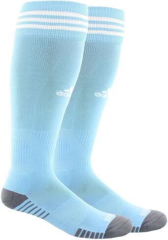 adidas Unisex Copa Zone Cushion II Soccer Sock (1-Pair), Maroon/White, 9-13 in Kuwait