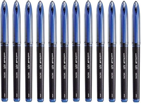 UBA 188L AIR Micro Blue Roller Ball Pen (BXD DOZ) in Saudi Arabia
