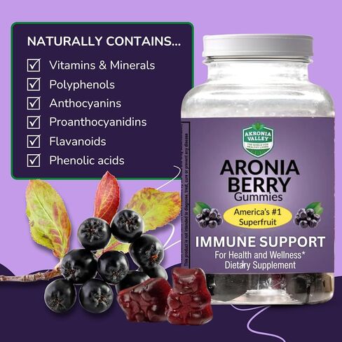 100% Aronia Berry Juice | 16 Fl Oz (Pack of 12) One Month Supply | Gluten Free Superfood Juice Drink in Saudi Arabia