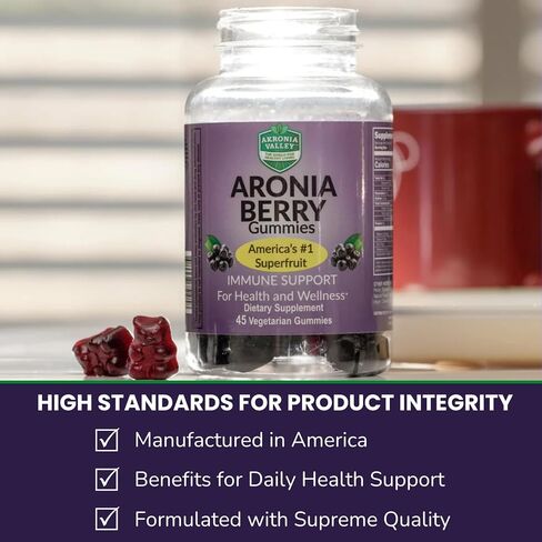 100% Aronia Berry Juice | 16 Fl Oz (Pack of 12) One Month Supply | Gluten Free Superfood Juice Drink in Saudi Arabia