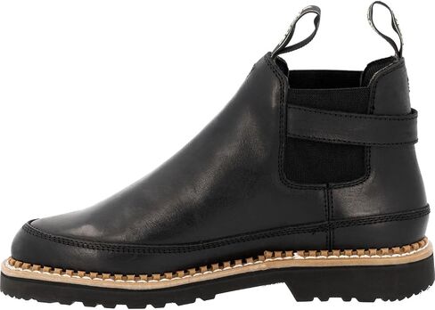 Georgia Boot Women's Black Buckle Chelsea Romeo in Saudi Arabia