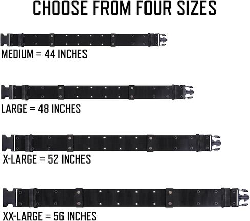 Olive Drab Marine Corp Style Quick Release Pistol Belt - X-Large in Saudi Arabia