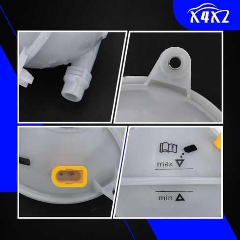 80A121405AQ Coolant Overflow Reservoir Tank with Cap & Sensor For 2018-2023 Audi Q5/Q5 PHEV Replaces# 80A121405AKV, 80A121405L, 80A121405Q, 80A121405T in Kuwait