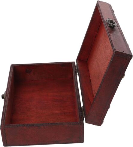 VALICLUD Vintage Keepsake Box with Lock Elegant Jewelry Storage Chest for Personal Treasures Decorative Organizer for Nightstands and Dressers and Timeless Design in Saudi Arabia