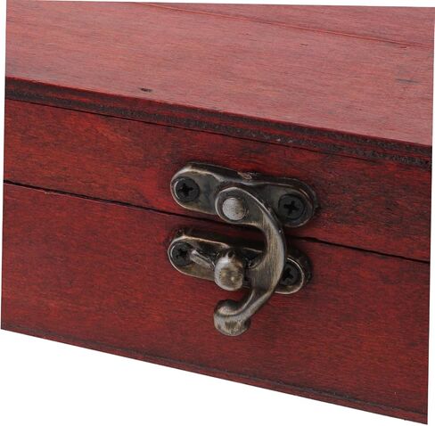 VALICLUD Vintage Keepsake Box with Lock Elegant Jewelry Storage Chest for Personal Treasures Decorative Organizer for Nightstands and Dressers and Timeless Design in Saudi Arabia