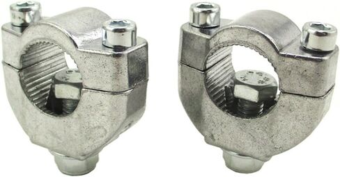 TC-Motor 7/8 "22mm المقود Risers Mount Bracket Clamp Taper Bar Riser لـ 47cc 49cc Mini Moto Dirt Bike Minimoto in Saudi Arabia