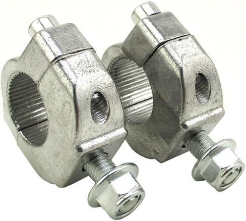 TC-Motor 7/8 "22mm المقود Risers Mount Bracket Clamp Taper Bar Riser لـ 47cc 49cc Mini Moto Dirt Bike Minimoto in Saudi Arabia